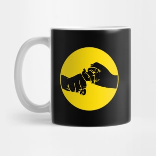 ASL sign for Friend Mug